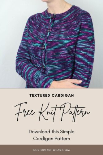 free cardigan knitting pattern