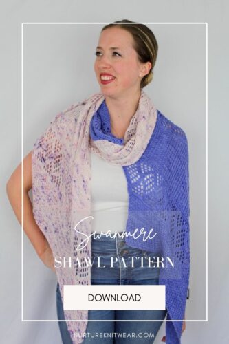 Swanmere - A Light & Easy Knit Scarf