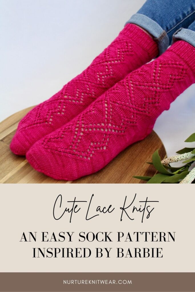 Best Day Ever - Lace knit sock patterns