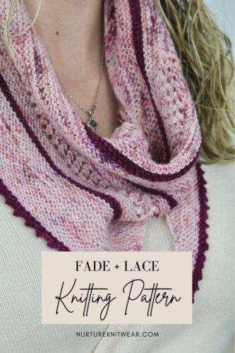 Cosmo in Bloom: An Easy Shawl Knit Pattern