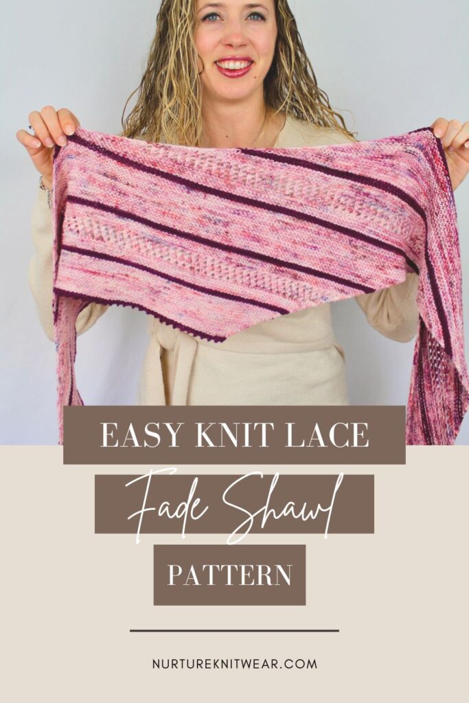 Cosmo in Bloom: An Easy Shawl Knit Pattern