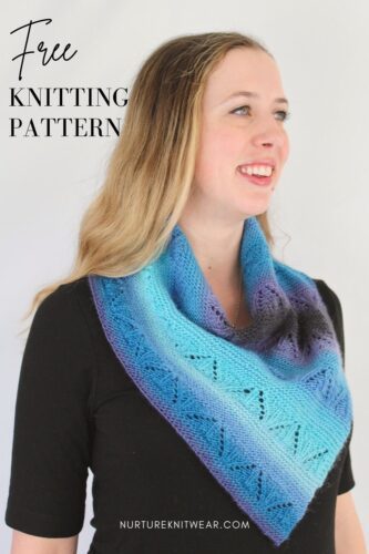 Lakes of Titan: Free Lace Knit Pattern