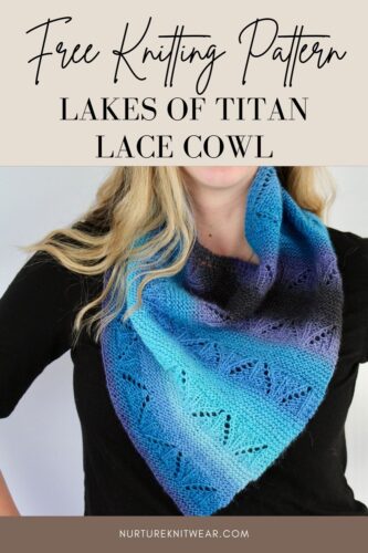 Lakes of Titan: Free Lace Knit Pattern
