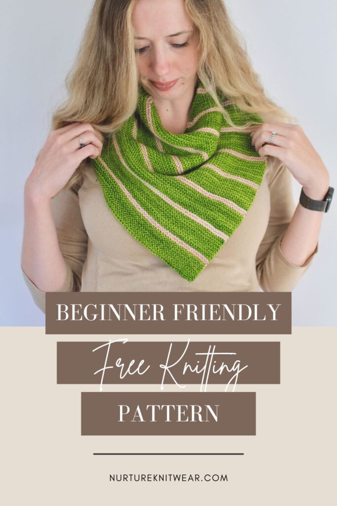 Free Easy Knit Cowl for Beginners