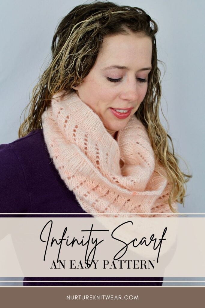 Knit Lace Pattern: Infinitum Cowl & Infinity Scarf