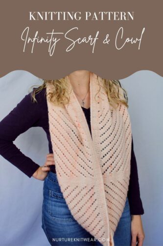 Knit Lace Pattern: Infinitum Cowl & Infinity Scarf