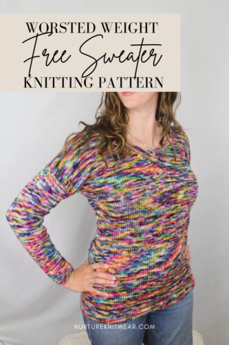 Elderwild: The Free Knit Sweater Pattern for Beginners