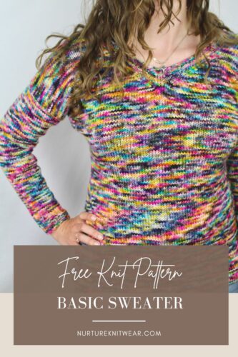 Elderwild: The Free Knit Sweater Pattern for Beginners