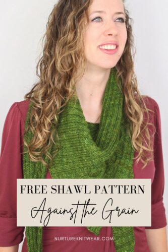 Free shawlette knitting pattern