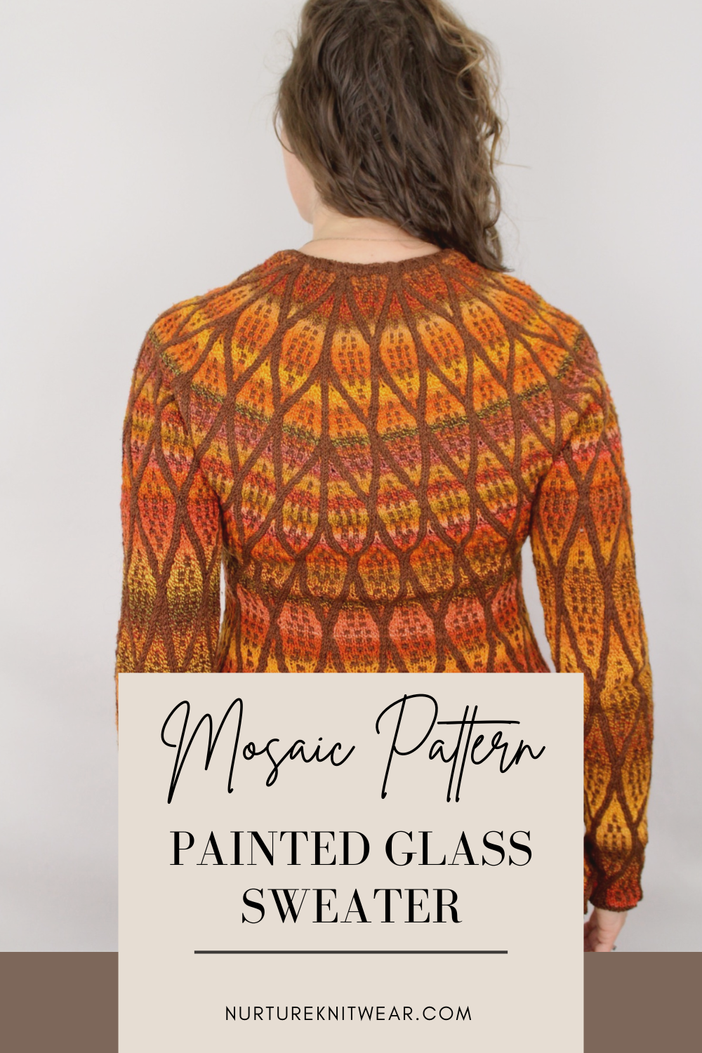 Painted Glass: A Mosaic Yoke Sweater Knitting Pattern That’s Easier Than It Looks