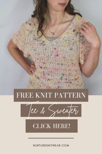 Zephryos - a free summer sweater knitting pattern