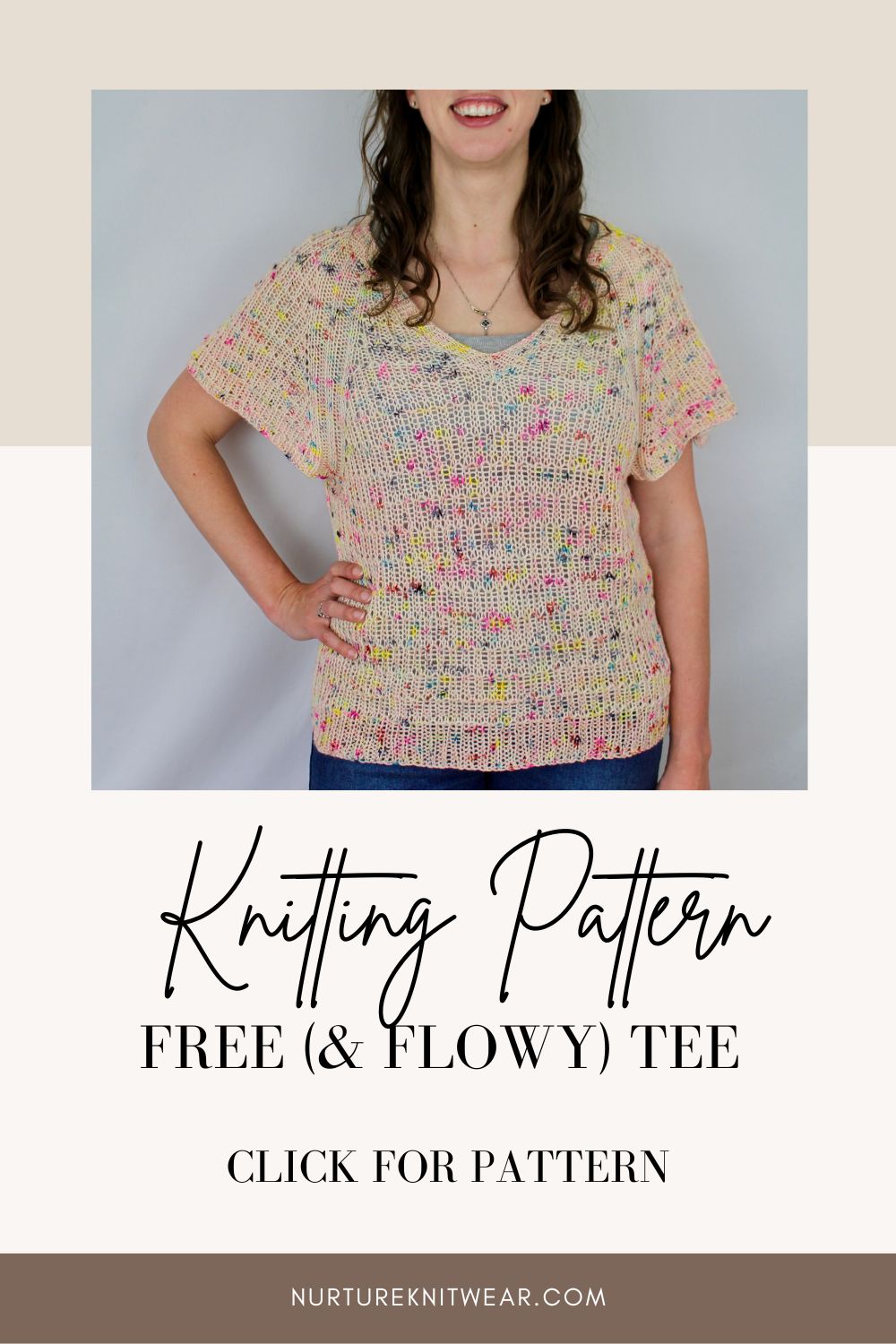 Free Summer Sweater Knitting Pattern: Meet Zephyros