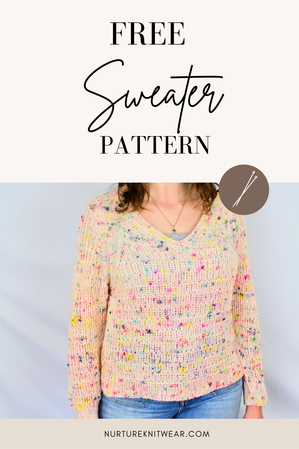 Free Summer Sweater Knitting Pattern: Meet Zephyros