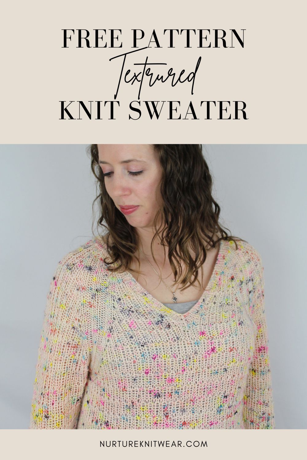 Free Summer Sweater Knitting Pattern: Meet Zephyros