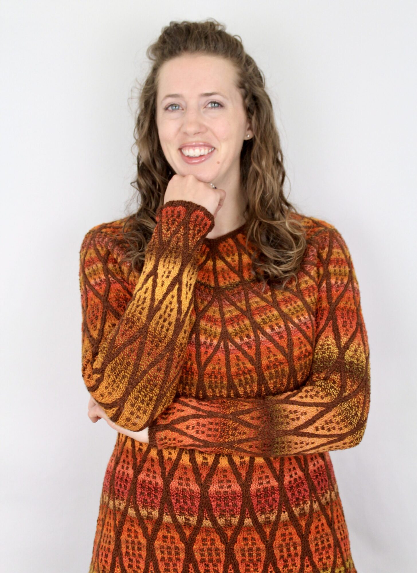 Lifestyle photo of Painted Glass Pullover